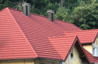 Podbrdo streha - potem